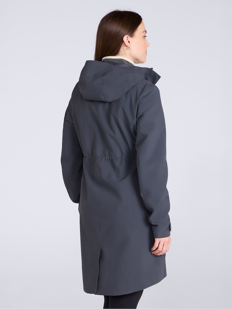Mountain Warehouse Grey Harbour Waterproof Parka - Image 4 of 4 Mountain Warehouse Grey Harbour Waterproof Parka - Image 4 of 4