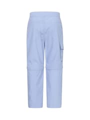 Mountain Warehouse Purple Active Kids Quick Drying Zip Off Trousers - Image 3 of 7