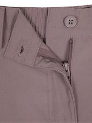 Mountain Warehouse Brown Hiker Stretch Quick Drying Zip Off Trousers - Image 6 of 6