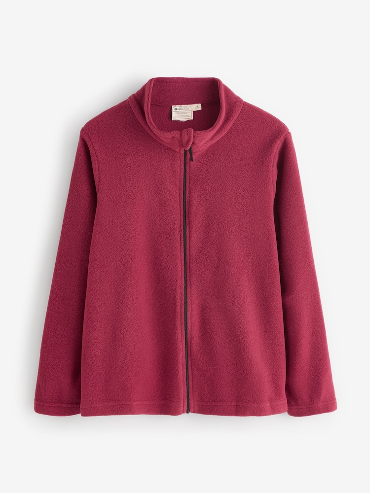 Mountain Warehouse Red Camber II Kids Full-Zip Fleece - Image 1 of 1 Mountain Warehouse Red Camber II Kids Full-Zip Fleece - Image 1 of 1