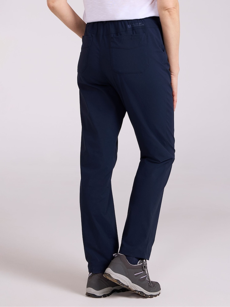 Mountain Warehouse Blue Delta Stretch Womens Quick Drying UV Trousers - Image 2 of 10