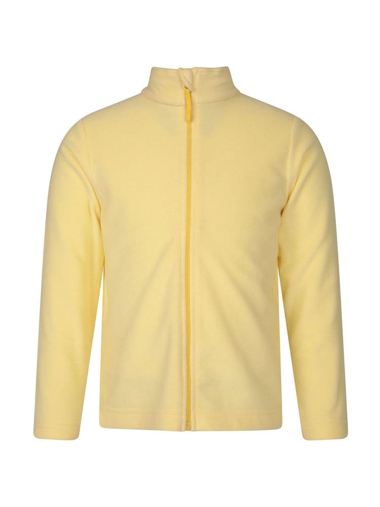 Mountain Warehouse Yellow Camber II Kids Full Zip Fleece - Image 1 of 4 Mountain Warehouse Yellow Camber II Kids Full Zip Fleece - Image 1 of 4