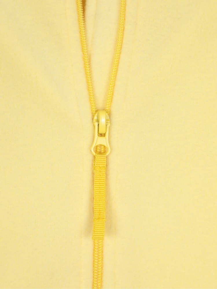 Mountain Warehouse Yellow Camber II Kids Full Zip Fleece - Image 4 of 4 Mountain Warehouse Yellow Camber II Kids Full Zip Fleece - Image 4 of 4