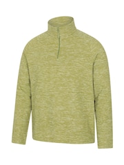 Mountain Warehouse Mint Green Mens Snowdon Micro Fleece - Image 2 of 4