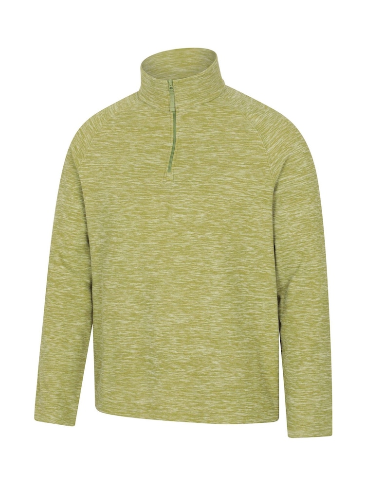 Mountain Warehouse Mint Green Mens Snowdon Micro Fleece - Image 2 of 4