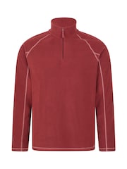 Mountain Warehouse Red Ashbourne II Half Zip Fleece - Image 1 of 5
