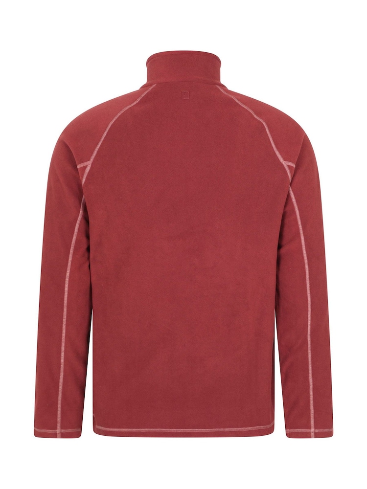 Mountain Warehouse Red Ashbourne II Half Zip Fleece - Image 2 of 5 Mountain Warehouse Red Ashbourne II Half Zip Fleece - Image 2 of 5