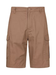 Mountain Warehouse Brown Lakeside Mens Cargo Shorts - Image 5 of 9