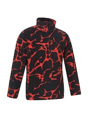 Mountain Warehouse Red/Black Pursuit Printed Kids Half-Zip Fleece - Image 2 of 5