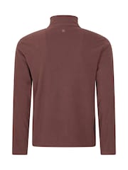 Mountain Warehouse Chocolate Brown Camber II Half-Zip Quick Drying Fleece - Image 2 of 4