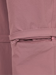 Mountain Warehouse Pink Explorer  Quick Drying Zip Off Trousers - Image 4 of 6