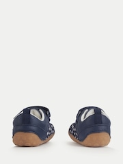Start-Rite Little Smile Rip-Tape Barefoot Friendly Closed Patterned Baby Pre-Walker Shoes - Slika 5 od 8