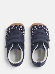 Start-Rite Little Smile Rip-Tape Barefoot Friendly Closed Patterned Baby Pre-Walker Shoes - Slika 6 od 8