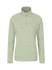 Mountain Warehouse Mint Green Snowdon Melange Fleece - Image 1 of 5