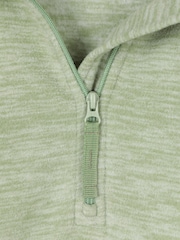 Mountain Warehouse Mint Green Snowdon Melange Fleece - Image 5 of 5