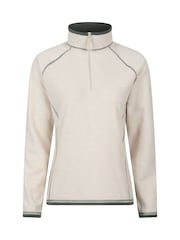Mountain Warehouse Cream Montana Half Zip Fleece - Image 1 of 5