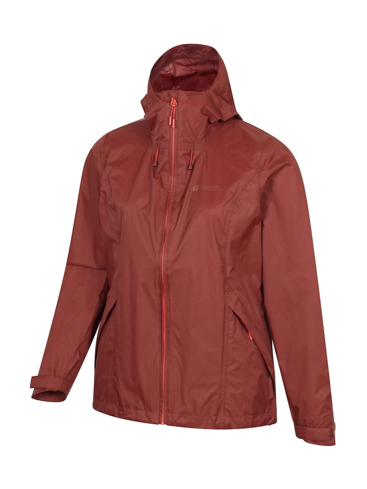 Mountain Warehouse Orange Swerve Packaway Waterproof Jacket - Image 2 of 7
