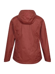 Mountain Warehouse Orange Swerve Packaway Waterproof Jacket - Image 3 of 7