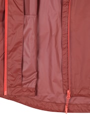 Mountain Warehouse Orange Swerve Packaway Waterproof Jacket - Image 5 of 7