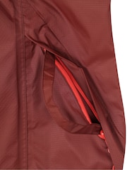 Mountain Warehouse Orange Swerve Packaway Waterproof Jacket - Image 6 of 7