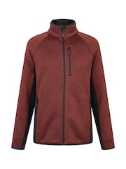Mountain Warehouse Orange Treston Mens Full-Zip Fleece Jacket - Image 1 of 5