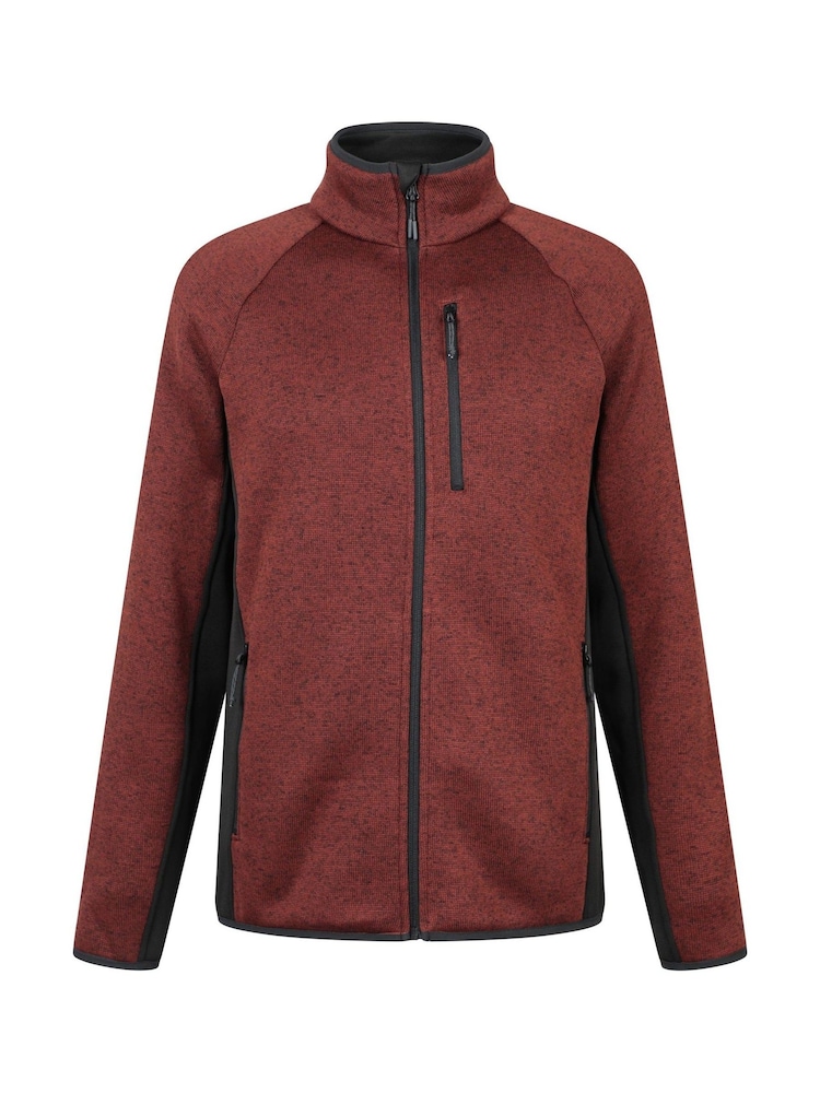 Mountain Warehouse Orange Treston Mens Full-Zip Fleece Jacket - Image 1 of 5