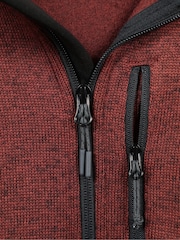 Mountain Warehouse Orange Treston Mens Full-Zip Fleece Jacket - Image 5 of 5