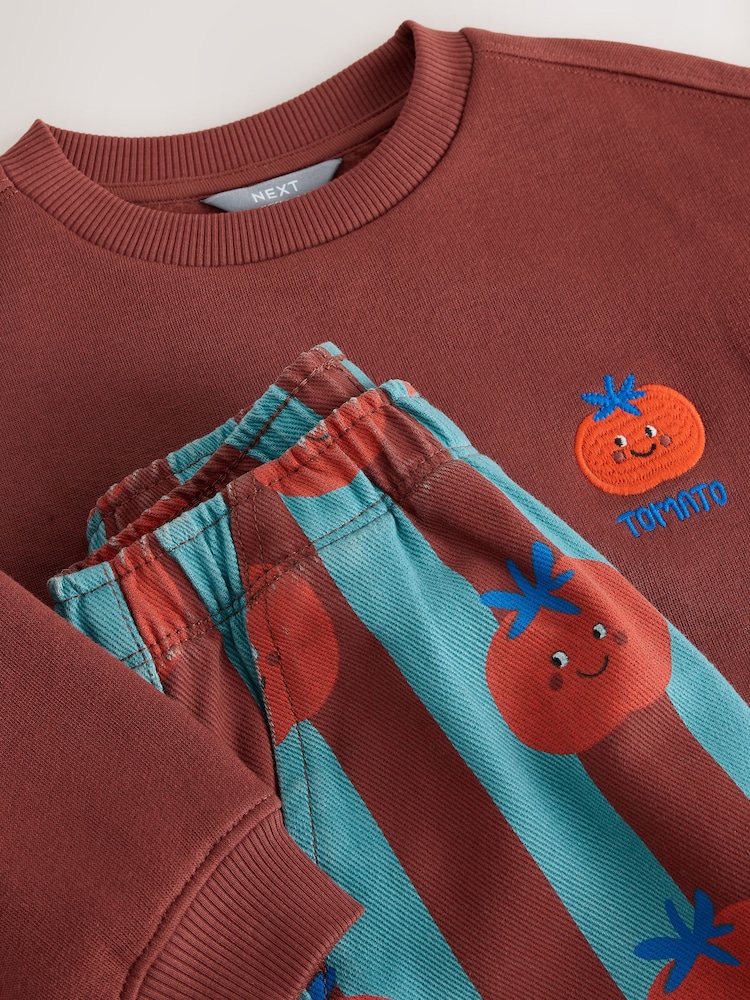 Red/Blue Long Sleeve Top and Trousers Set (3mths-7yrs) - Image 5 of 5 Red/Blue Long Sleeve Top and Trousers Set (3mths-7yrs) - Image 5 of 5