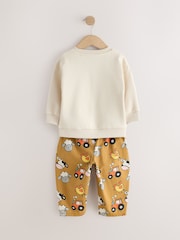Farm Tan Brown Long Sleeve Top and Trousers Set (3mths-7yrs) - Image 3 of 5