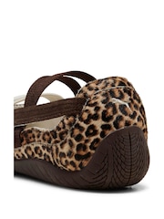 Puma Brown Wild Speedcat Ballet Trainers - Image 6 of 8