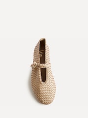 Linzi Nude Debut Handwoven Ballet Flats - Image 4 of 5
