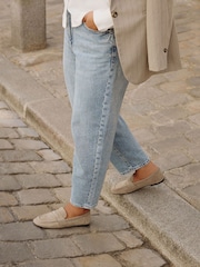 Neutralna boja - Linzi Edition Square Toe Penny Loafers - Slika 1 od 5
