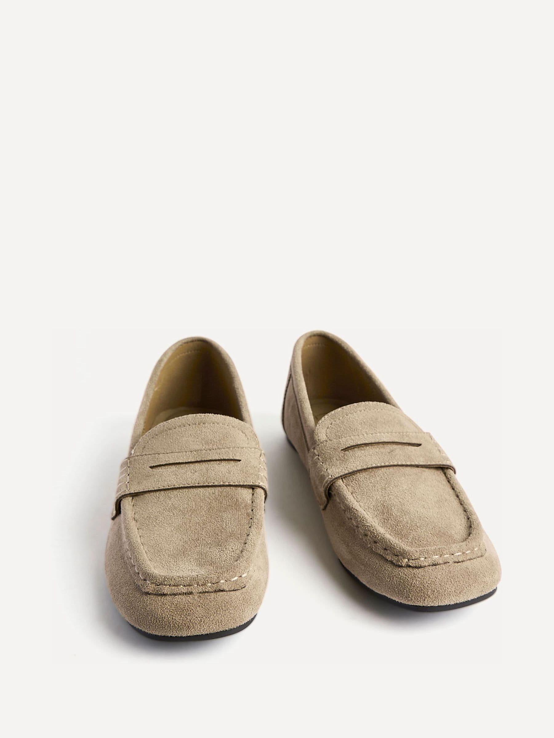 Buy Linzi Natural Edition Square Toe Penny Loafers from Next USA