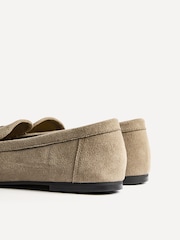 Neutralna boja - Linzi Edition Square Toe Penny Loafers - Slika 5 od 5
