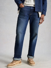 White Stuff Mid Denim Seaton Straight Jeans - Image 1 of 6