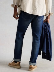 White Stuff Mid Denim Seaton Straight Jeans - Image 2 of 6