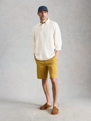 White Stuff White Carlton Linen Pop Over Shirt - Image 1 of 6