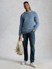 White Stuff Dark Blue Seaton Straight Jeans - Image 1 of 6
