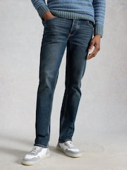White Stuff Dark Blue Seaton Straight Jeans - Image 2 of 6