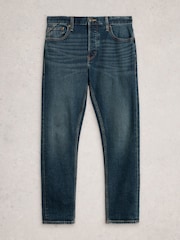 White Stuff Dark Blue Seaton Straight Jeans - Image 5 of 6