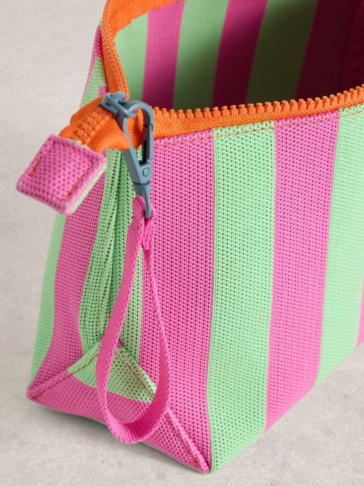 White Stuff Pink Meadow Mesh Wash Bag - Image 4 of 4 White Stuff Pink Meadow Mesh Wash Bag - Image 4 of 4