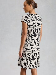White Stuff Black Jilly Linen Dress - Image 2 of 6