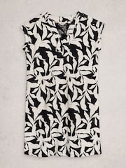 White Stuff Black Jilly Linen Dress - Image 5 of 6