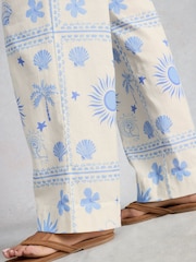 White Stuff White Penny Beach Trousers - Image 4 of 6