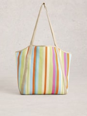 White Stuff Yellow Meadow Mesh Shoulder Bag - Image 3 of 4