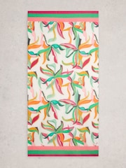 White Stuff Green Cotton Beach Scarf - Image 2 of 3