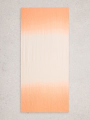 White Stuff Orange Jessie Plain Scarf - Image 2 of 3