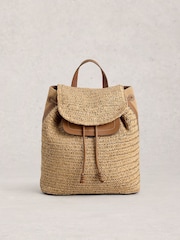 White Stuff Natural Isabel Backpack - Image 1 of 4