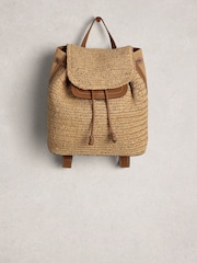 White Stuff Natural Isabel Backpack - Image 3 of 4