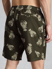 White Stuff Green Ventnor Shrimp Swim Shorts - Image 3 of 6